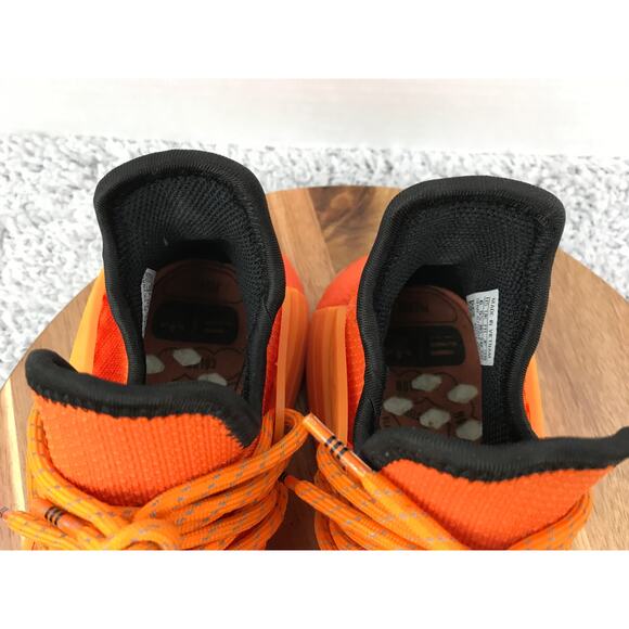Adidas NMD Hu Pharrell Orange Casual Athletic Daily Sneakers Mens 6 GY0095 - Picture 13 of 14
